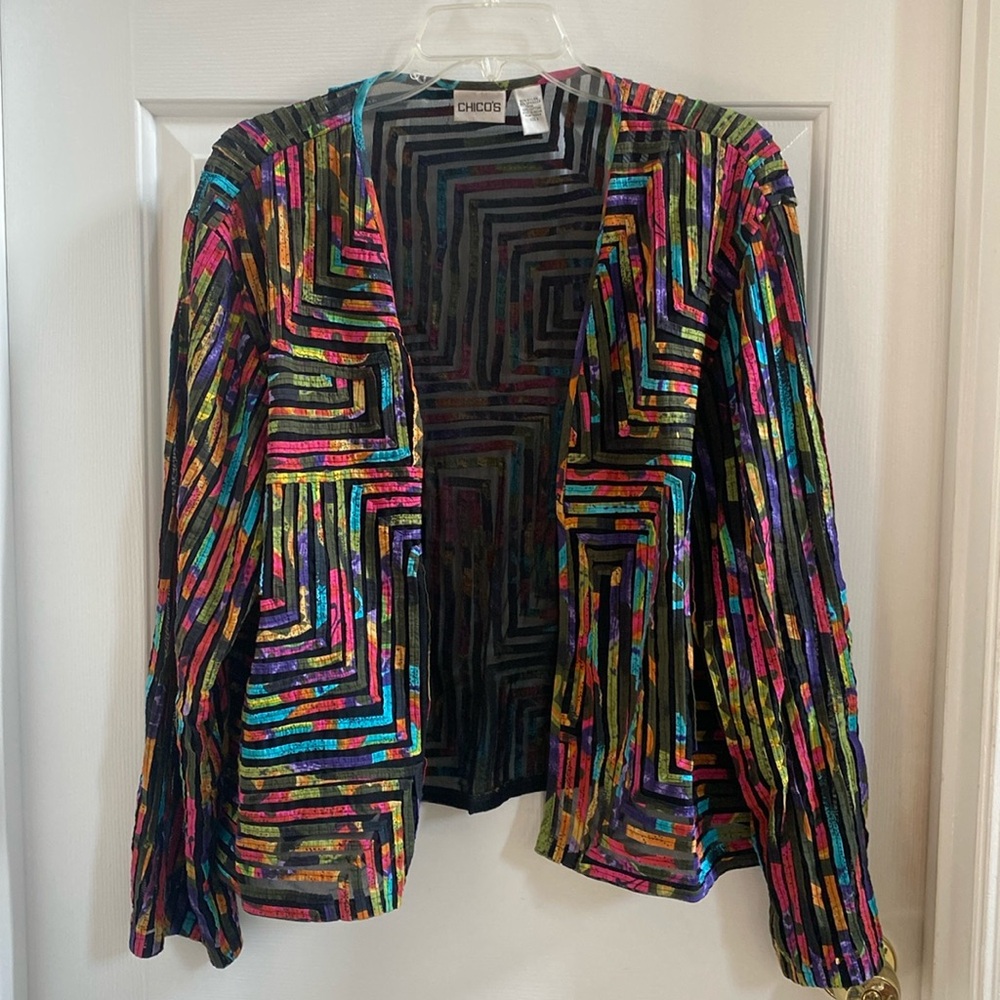 Chicos Multicolor Jacket